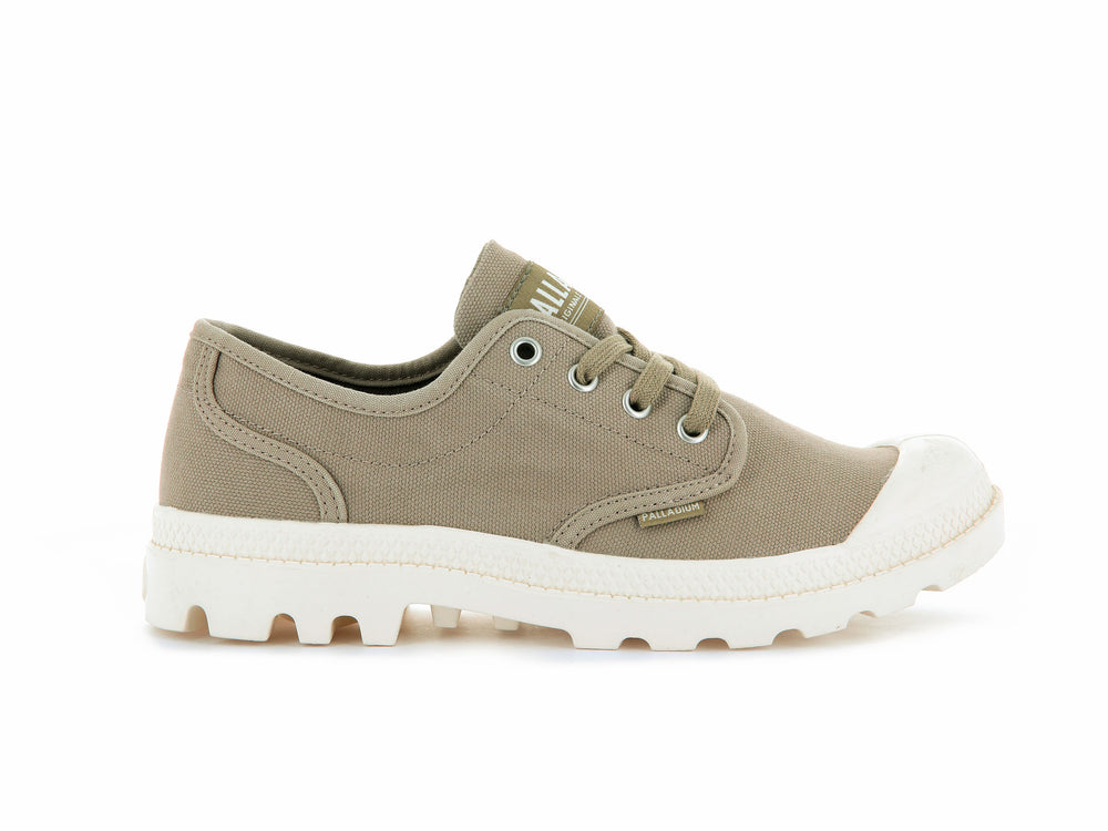 Zapatos Bajos Palladium PAMPA OXFORD Mujer Dune | Costa Rica-03421